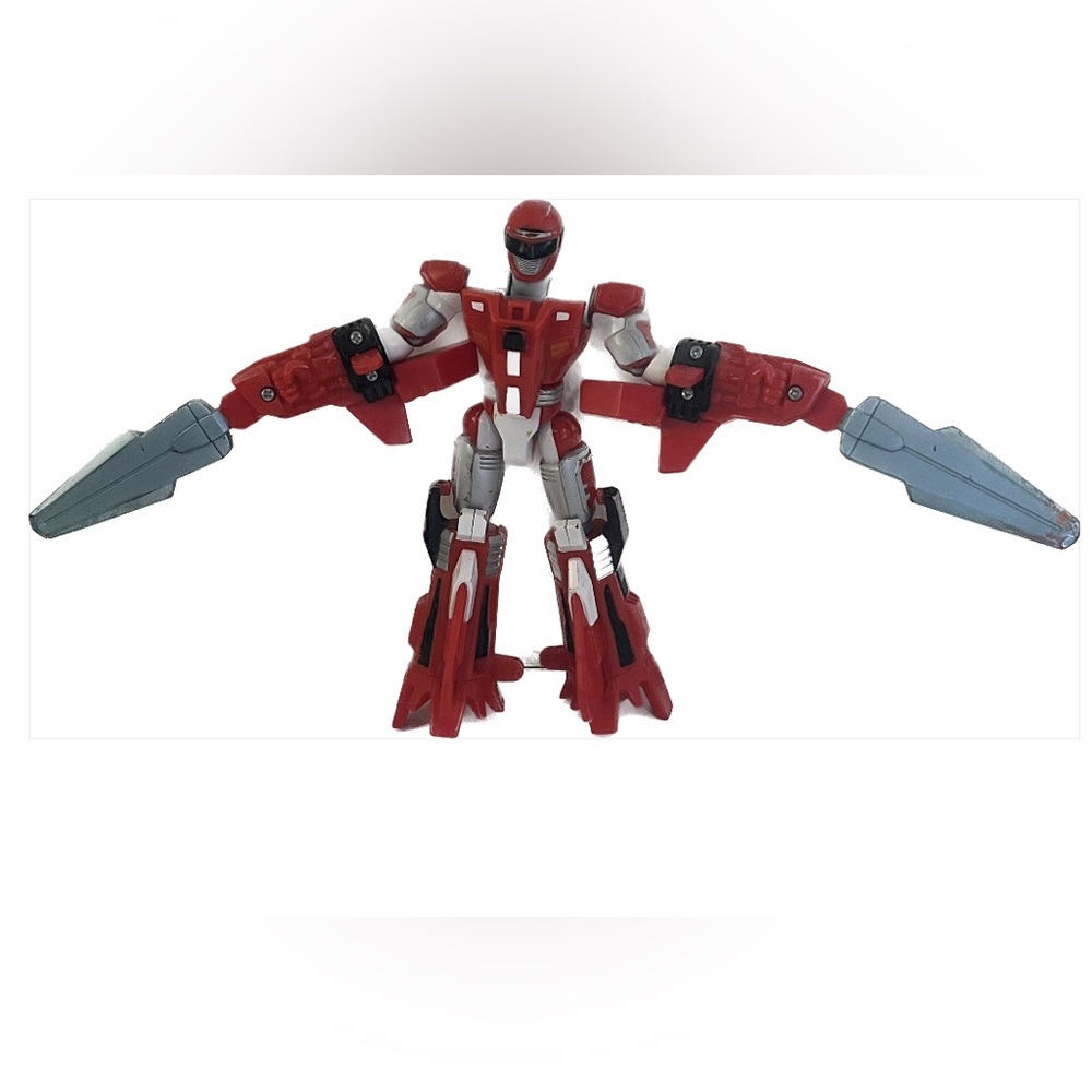 Bandai Power Rangers Operation Overdrive 6" Action Figure MACH-MORPHIN RED-RARE!